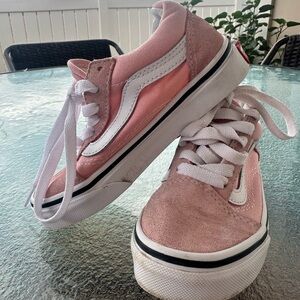 Pink Little Girls Vans
